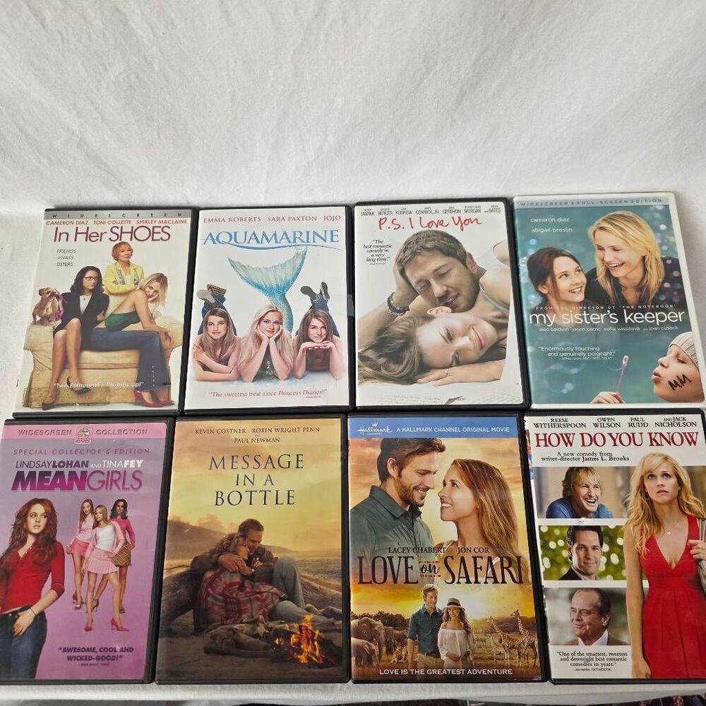 Chick Flick DVD Lot Mean Girls PS I Love You
